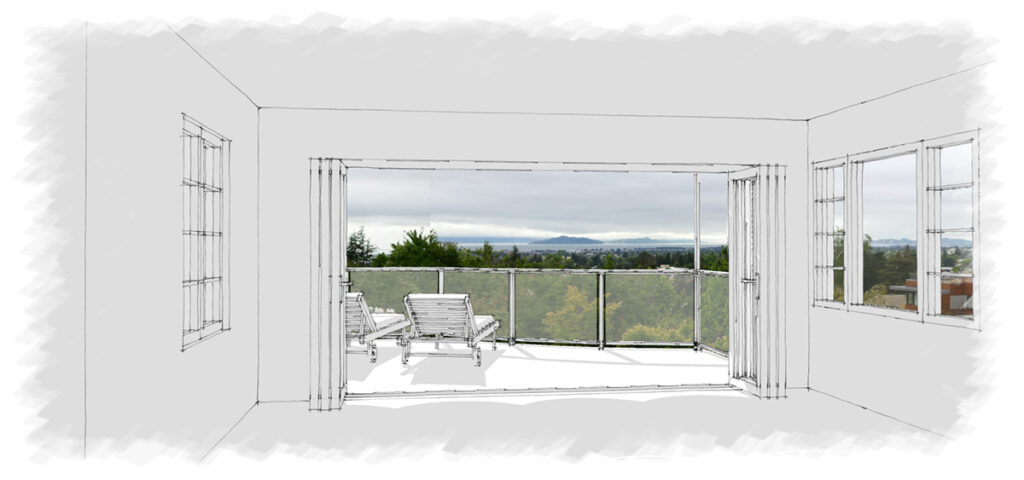 Expansive Deck Views Miller Landscape Architecture
